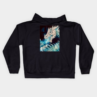 Skeleton Dragon Kids Hoodie